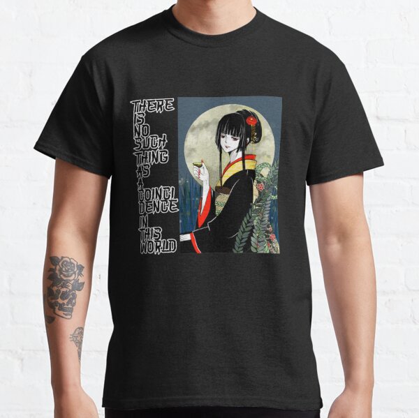 yuuko ichihara anime quote xxxholic -there is no such thing as a coincidence in this worl- Classic T-Shirt RB1301 product Offical xxxholic Merch